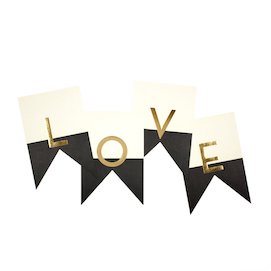 Black Tie Letter  - Banner